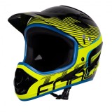 Casca Force Tiger Downhill negru/fluo/albastru S-M (57-58 cm) Ultimate FactoryBikes