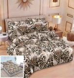 Cumpara ieftin Lenjerie Pat Antonella Sx080, Bumbac, 6 Piese, Cu Elastic, Imprimeu, Maro