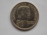 50 SENTIMOS 1967 FILIPINE