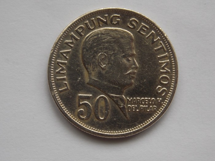 50 SENTIMOS 1967 FILIPINE