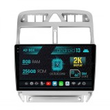 Navigatie Peugeot 307, Android 13, X-Octacore 8GB RAM + 256GB ROM, 9.5 Inch - AD-BGX9008+AD-BGRKIT266S