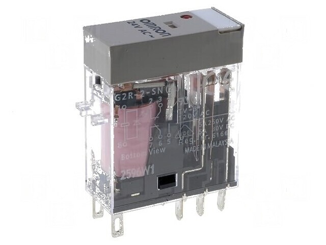 Releu electromagnetic DPDT - 12VAC - 5A