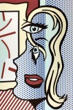 Roy Lichtenstein, Critic de artă , Litografie semnată pe placă