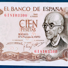 SPANIA -100PESETAS-P-152 UNC