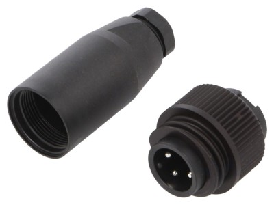 Conector Circular Tată 4 PIN IP67 foto