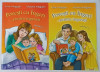 POVESTI CU INGERI ...PENTRU INGERASI de LEON MAGDAN si VICTORIA MAGDAN , VOLUMELE I - II , ilustratii de ANA NEGHINA si CATALIN NEDELCU , ANII &#039; 2000