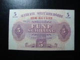 AUSTRIA OCUPATIE ALIATI 5 SCHILLING 1944 SUPERBA