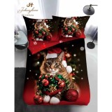 Cumpara ieftin Lenjerie de pat 1 Persoana - Model de Craciun - SPR404007