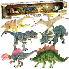 Set dinozauri pictați DINOSAURS 6pcs ZA2051