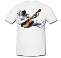 Tricou &amp;quot; Astronaut si chitara &amp;quot; foto