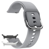 Curea din silicon compatibila cu Samsung Galaxy Watch8 40mm, Shark Gray