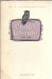 Cronici literare 1954-1956 Ovid S. Crohmalniceanu, Editura de Stat, Carte veche, Critica literara