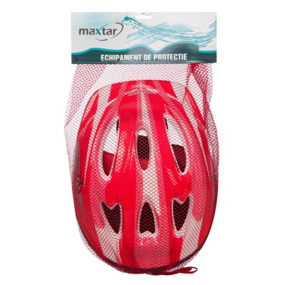 MAXTAR SET CASCA 55 CM SI PROTECTII COATE, GENUNCHI SI BRATE ROSU ProVoyage Vacation foto