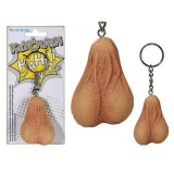 Breloc Testicule Realiste OUT OF THE BLUE, 6cm, Sex Shop Jucarii Erotice - Breloc Barbati