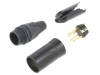 Conector Neutrik XLR Tata Drept pe Cablu 4 Pini NC4MXX-B