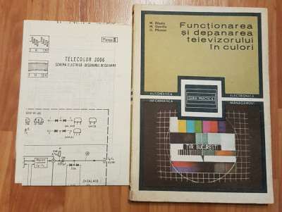 Functionarea si depanarea televizorului in culori M. Basoiu foto