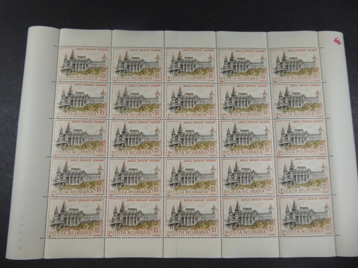 Romania MNH 1968 - Monumente istorice - LP 686 coli