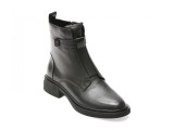 Ghete EPICA negre, 660801, din piele naturala