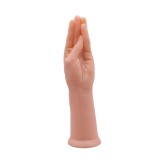 Dildo Fisting cu Ventuza la Baza, PVC, Natural, 28.6 cm