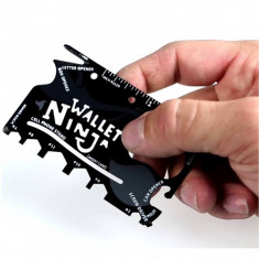 Wallet Ninja Card Ustensila Multifunctionala 18in1 foto