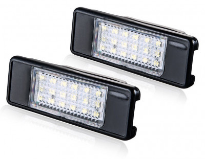 Set 2 Lampi Numar Led Peugeot 407, 406, 308, 3008, 508 - BTLL-086 / OR-7603 foto