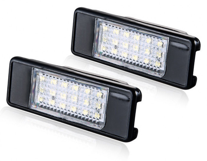 Set 2 Lampi Numar Led Peugeot 407, 406, 308, 3008, 508 - BTLL-086 / OR-7603