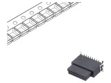 Conector PCB-PCB Mamă 16 PIN 1,27mm Termoplast.