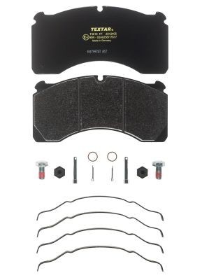 Set placute frana TEXTAR 2912405