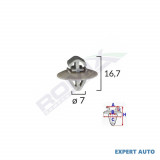 Clips fixare elemente exterioare pentru iveco/opel/renault 7x16.7 - gri set 10 buc UNIVERSAL Universal #6, Array