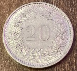 C50 - Moneda foarte veche - Elvetia - 20 rappen - 2013