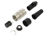 Conector M16 mufă 581 mamă 5 pini ecranat 6A IP40