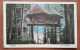 Carte postala, Sinaia Cuibul Printesei, perioada interbelica