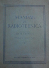 Manual de radiotehnica de B. A. Smirenin foto