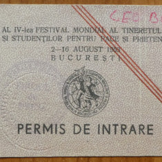 Geo Bogza , Permis de intrare ;Al IV - lea Festival Mondial Al Tineretului, 1953