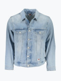 Jacheta de blugi barbati Ryan DM0DM18778 cu croiala Regular fit, Albastru, S