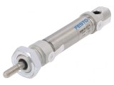 Cilindru pneumatic rotund 16mm x 25mm