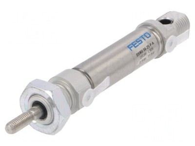 Cilindru pneumatic rotund 16mm x 25mm foto