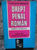 CONSTANTIN MITRACHE - DREPT PENAL ROMAN PARTEA GENERALA, Art