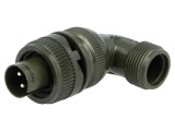 Conector Circular 10SL MS/DS Aluminiu 3P