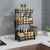 Organizator de condimente cu 3 niveluri