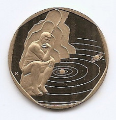 Ungaria 200 Forint 2000 (End of Millennium) Bronz, 29.2 mm KM-745 aUNC foto