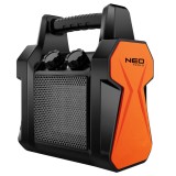 Incalzitor electric ceramic NEO Tools 3 kW cu termostat pentru atelier si garaj