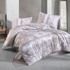 Lenjerie de pat ranforce Clasy king size (SIMLE)