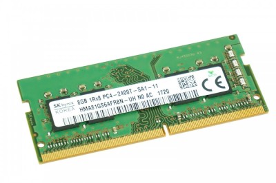 Memorie Ram 8GB DDR4 PC4-2400T sodimm Hynix HMA81GS6AFR8N, second hand foto