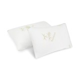 Cumpara ieftin Set 2 perne bambus memory foam, 50x70 cm, husa detasabila lavabila la 40 C