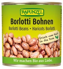 Fasole Bio Borlotti Doza Rapunzel 400gr foto