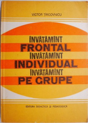 Invatamant frontal, invatamant individula, invatamant pe grupe &amp;ndash; Victor Tarcovnicu foto