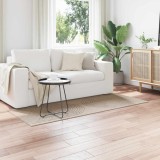 vidaXL Covoare de zonă Dreptunghiular Bej 150 x 80 cm 42022804