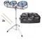 Set XDrum Roto-Tom set percutie Rototumuri 6 8 10 + husa