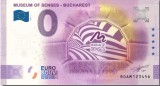 !!! : 0 EURO SOUVENIR - ROMANIA , BUCURESTI , MUZEUL SIMTURILOR - 2023.1 - UNC